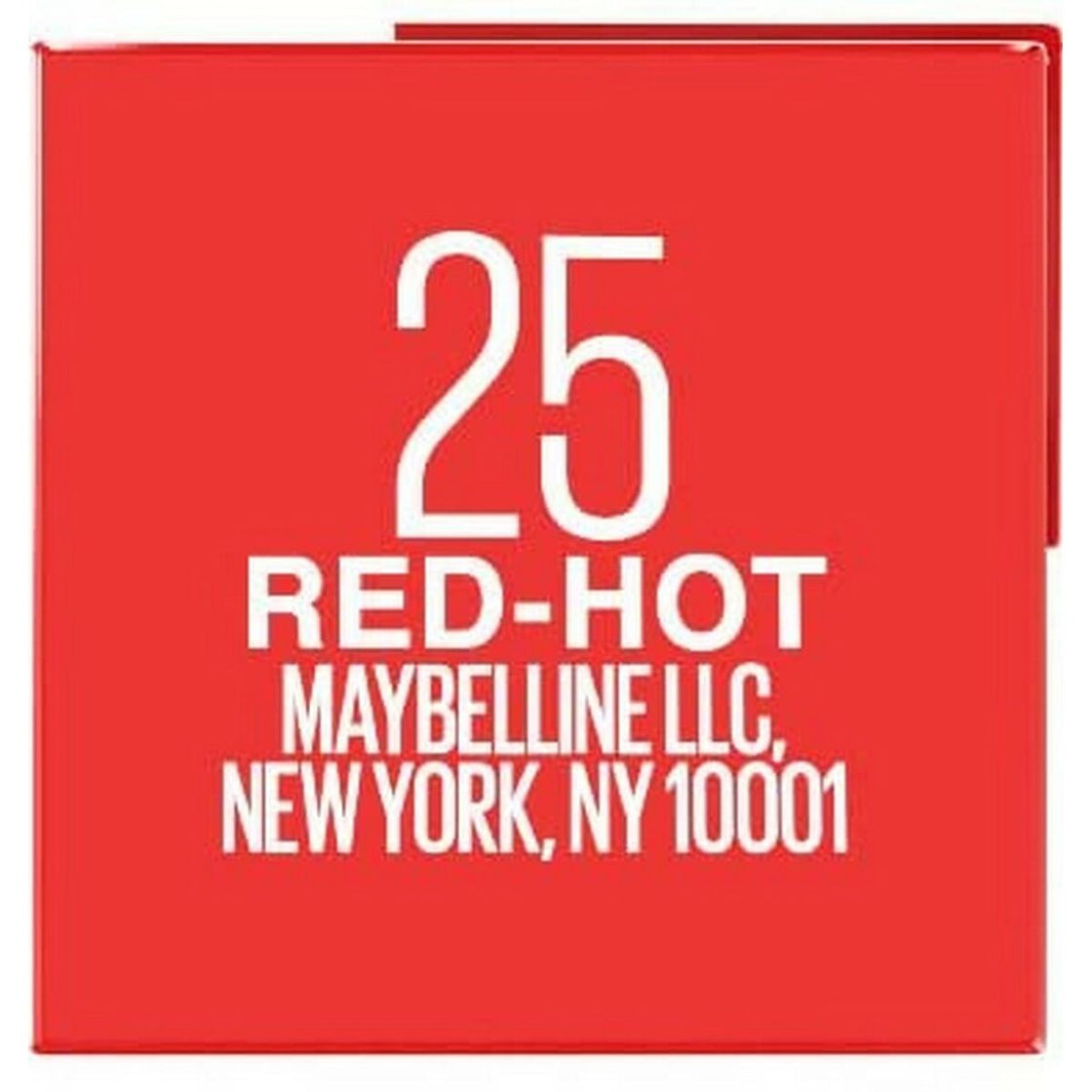 shimmer lippenstift Maybelline Superstay Vinyl Link 25-red-hot