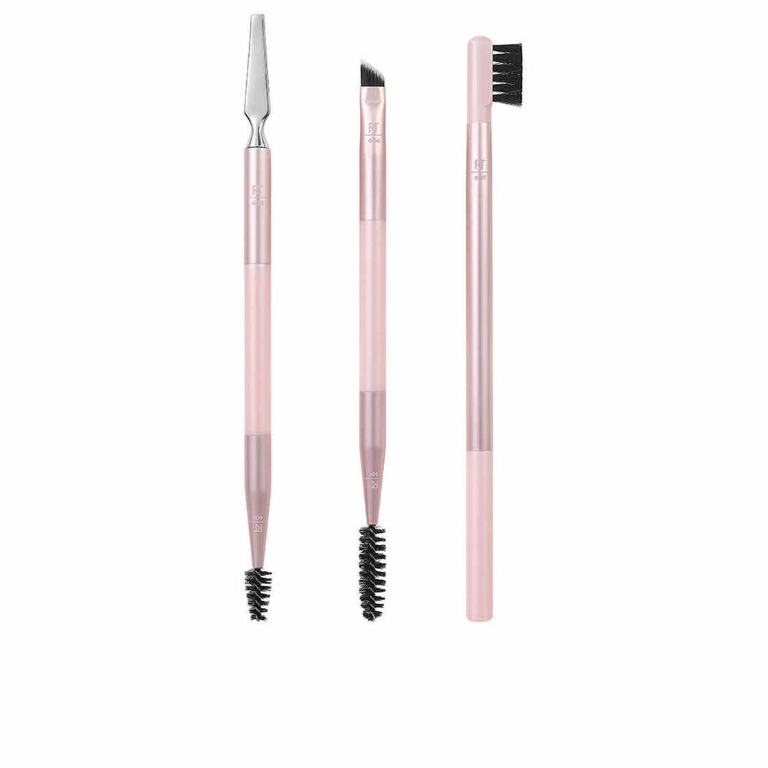 Make-up Borstel set Real Techniques Brow Styling Roze 3 Onderdelen