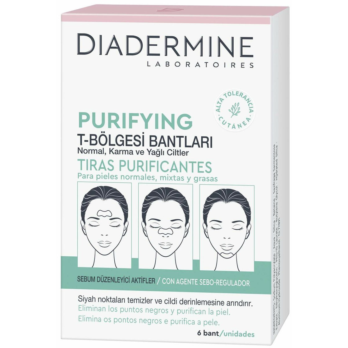 Acne-behandeling Diadermine Tiras Purificantes