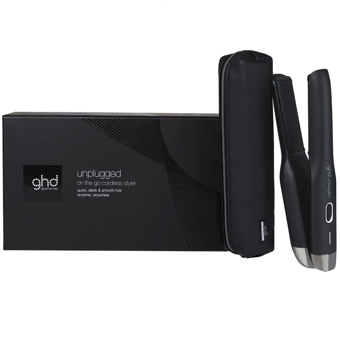 ghd Unplugged Zwart Stijltang Refurbished